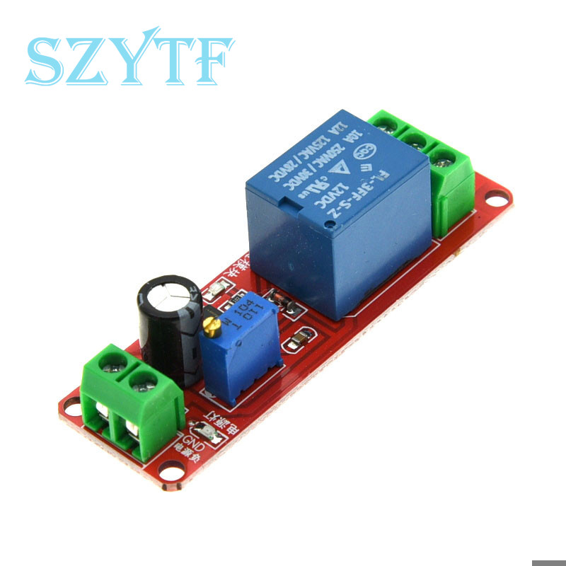 Relay Module 5V - Relé de temporização ne555, dc 5v