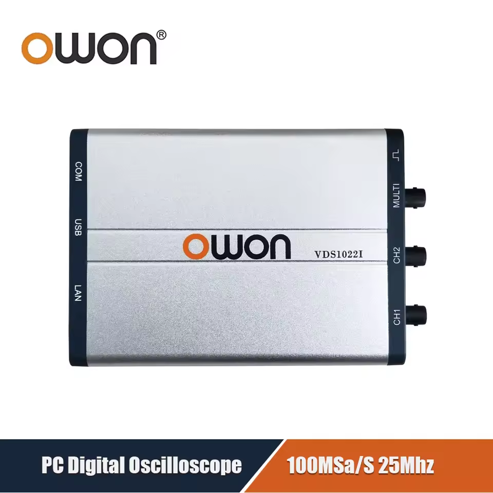 Logic Analyzer Usb - Osciloscópio Virtual PC OWON VDS1022/I |