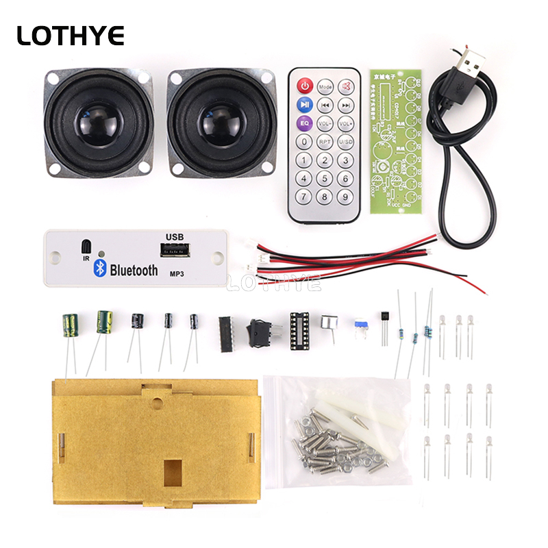 Diy Electronics Parts - Mini Amplificador de Áudio Bluetooth 3W*2,