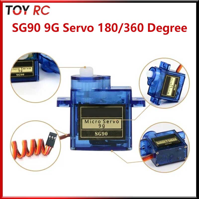 Servo Motor Sg90 - Micro Servo SG90 9g 180/360 Graus