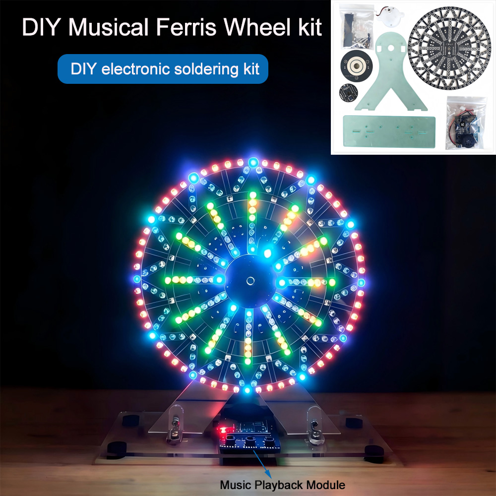 Diy Electronics Repair Kit - Kits eletrônicos DIY: Roda Gigante Musical