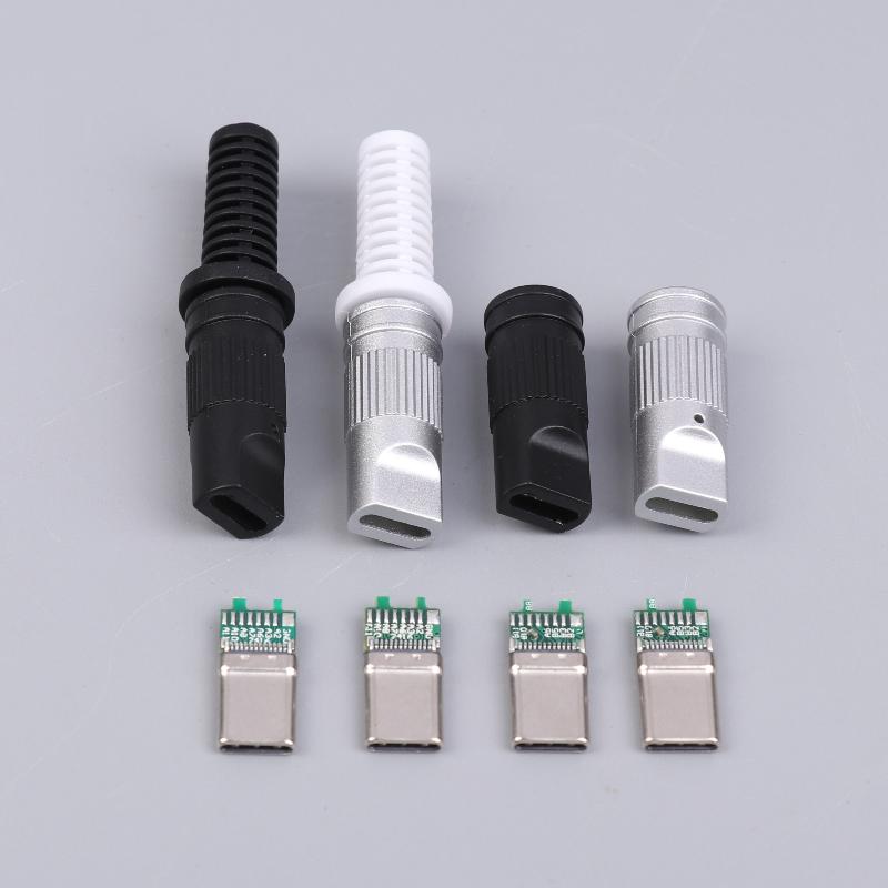 Diy Electronics Hobby - 2/5 pces usb3.1 24pin tipo-c macho