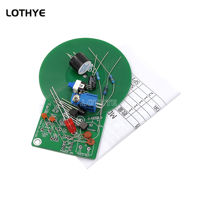 Diy Electronics Parts - Kit detector de metais dc 3v-5v,