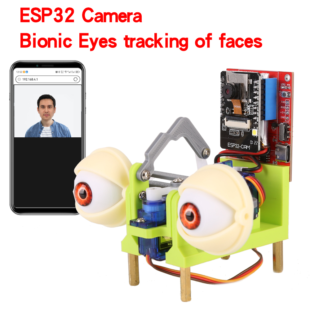 Diy Electronics Kits - Watcheye esp32 câmera biônico olhos rastreamento