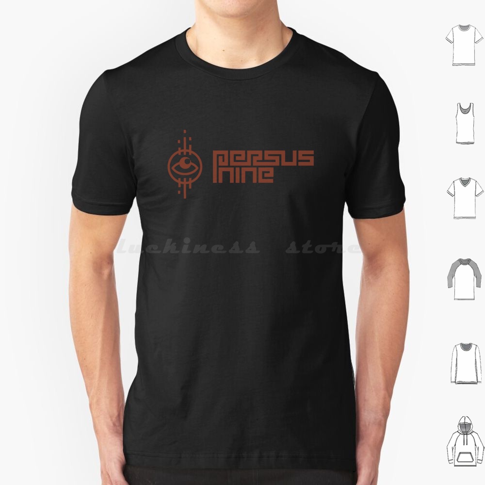 Diy Electronics Logo - Camiseta Persus Nine Logotype de Algodão