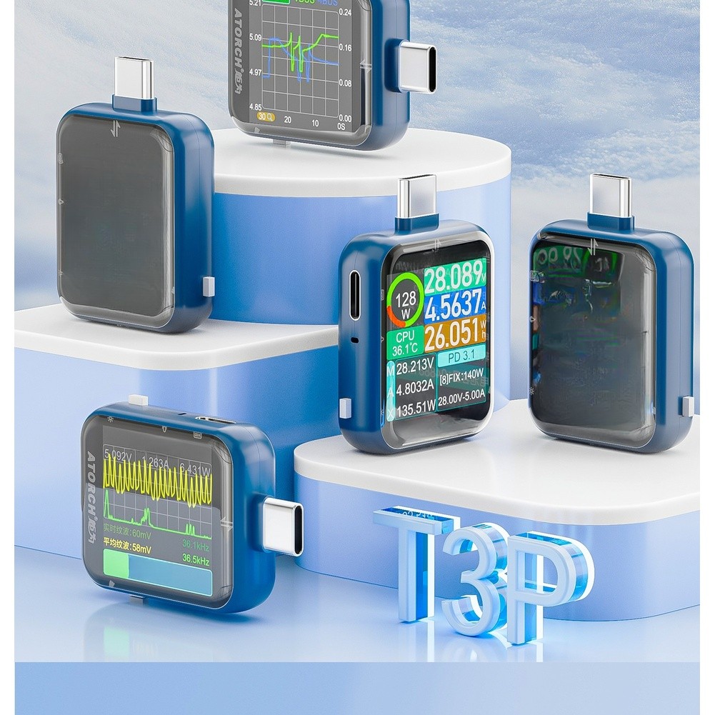 ATORCH T3P Analisador de Potên - Logic Analyzer Usb avaliação e preço