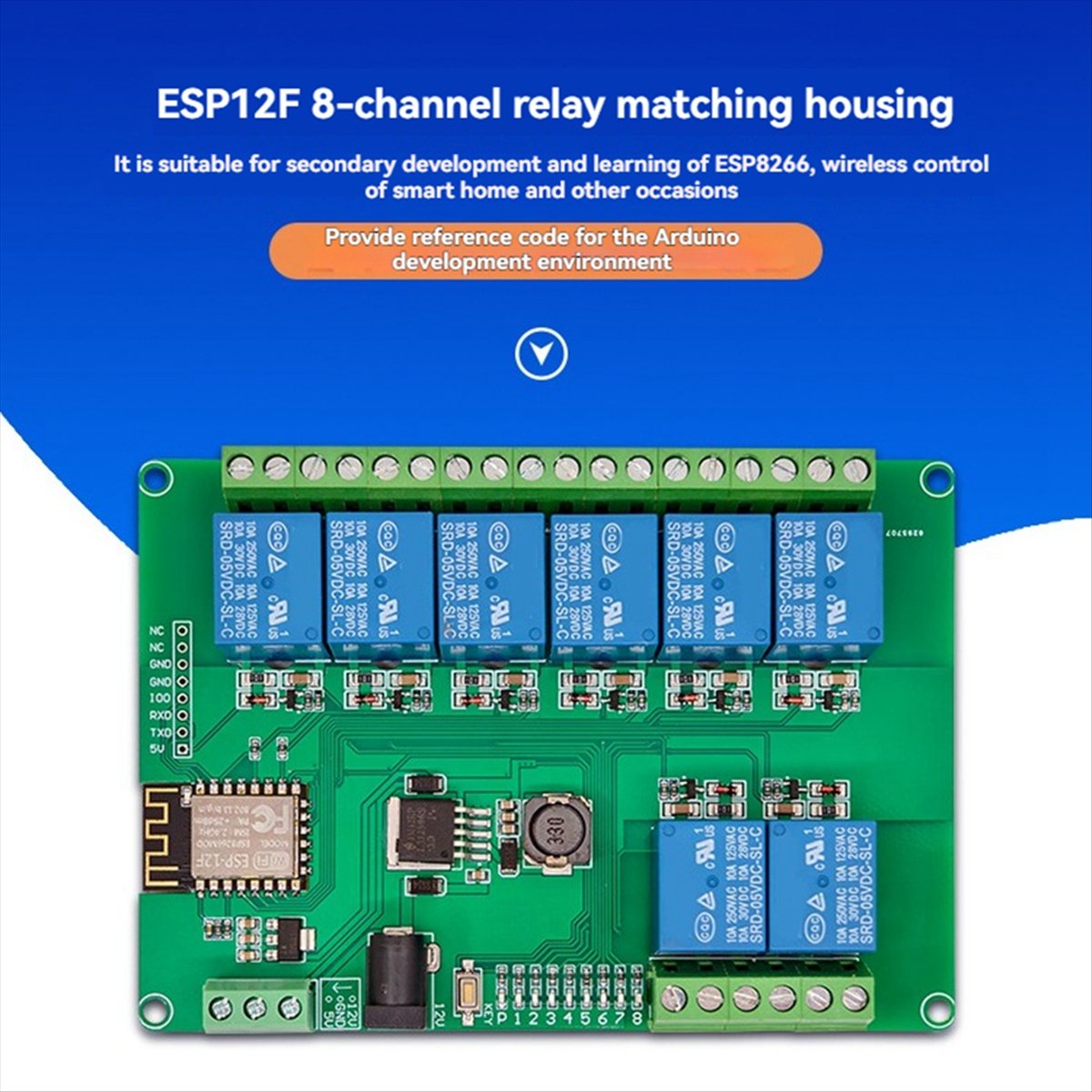 Módulo de Relé A99X 8 Canais c - Relay Module 5V avaliação e preço
