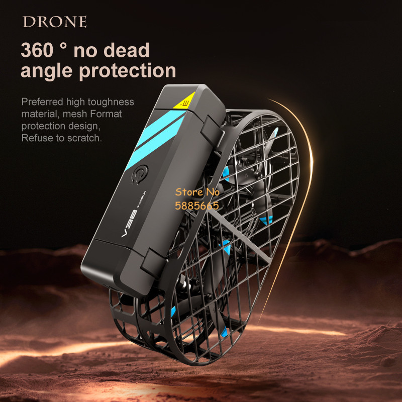Câmera HD 8K 360 °   Proteção  - Diy Drone Electronics avaliação e preço