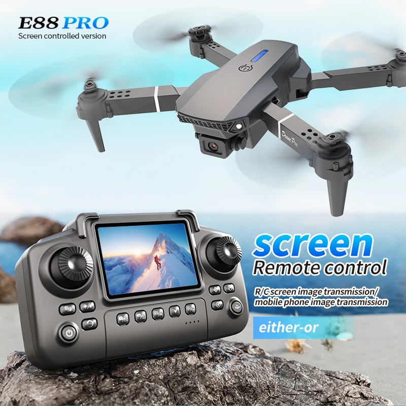 Drone Profissional E88 PRO com - Diy Drone Electronics avaliação e preço