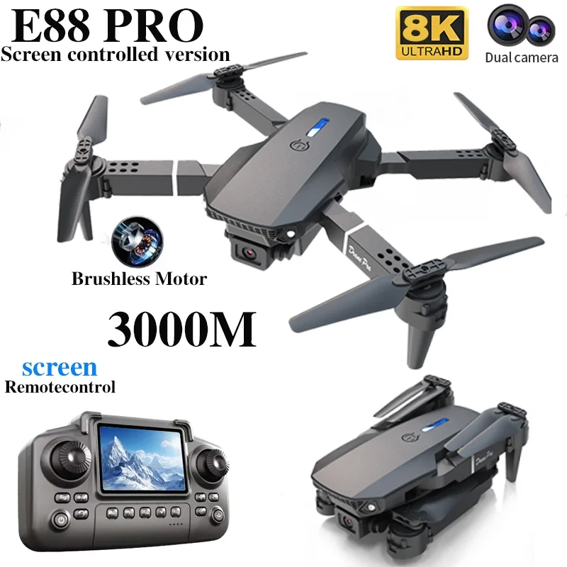 Drone Profissional E88 PRO com - Diy Drone Electronics avaliação e preço