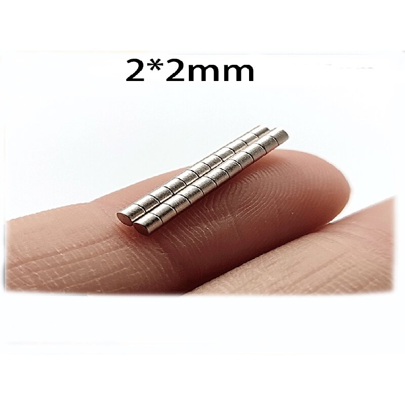 100PCS Ímãs Pequenos de 2X2MM, - Diy Electronics Hobby avaliação e preço