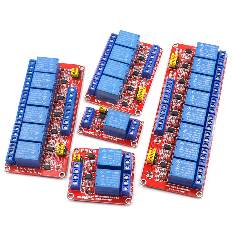 Módulo de Relé de 1/2/4/8 cana - Relay Module 5V avaliação e preço