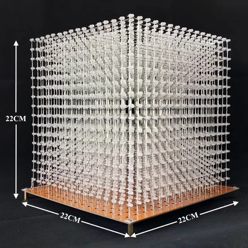3 D16mini Light Cube Kit 16x16 - Diy Electronics Kits avaliação e preço