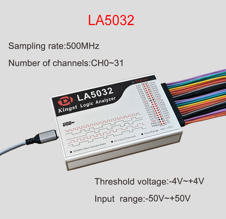 Kingst la5032 usb logic analyz - Logic Analyzer Usb avaliação e preço