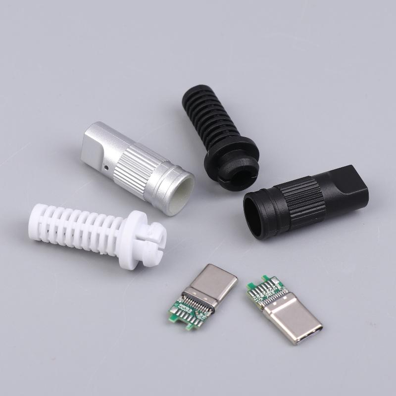 2/5 pces usb3.1 24pin tipo-c m - Diy Electronics Hobby avaliação e preço