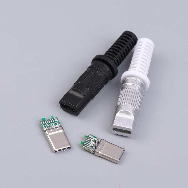 2/5 pces usb3.1 24pin tipo-c m - Diy Electronics Hobby avaliação e preço