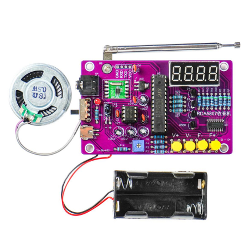 Kit Eletrônico DIY de Rádio FM - Diy Electronics Kits avaliação e preço