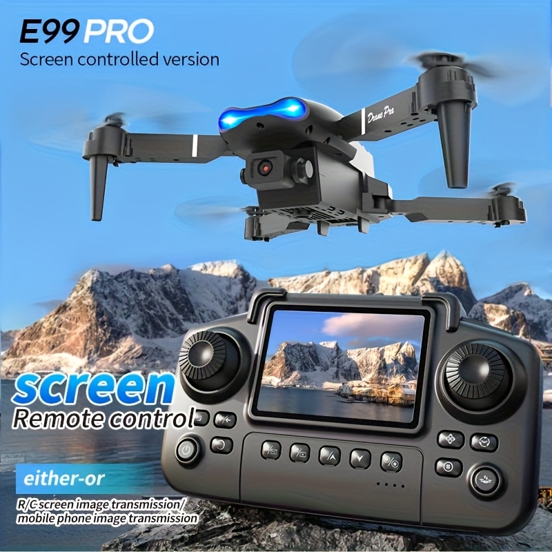 Drone dobrável E99 PRO MAX com - Diy Drone Electronics avaliação e preço