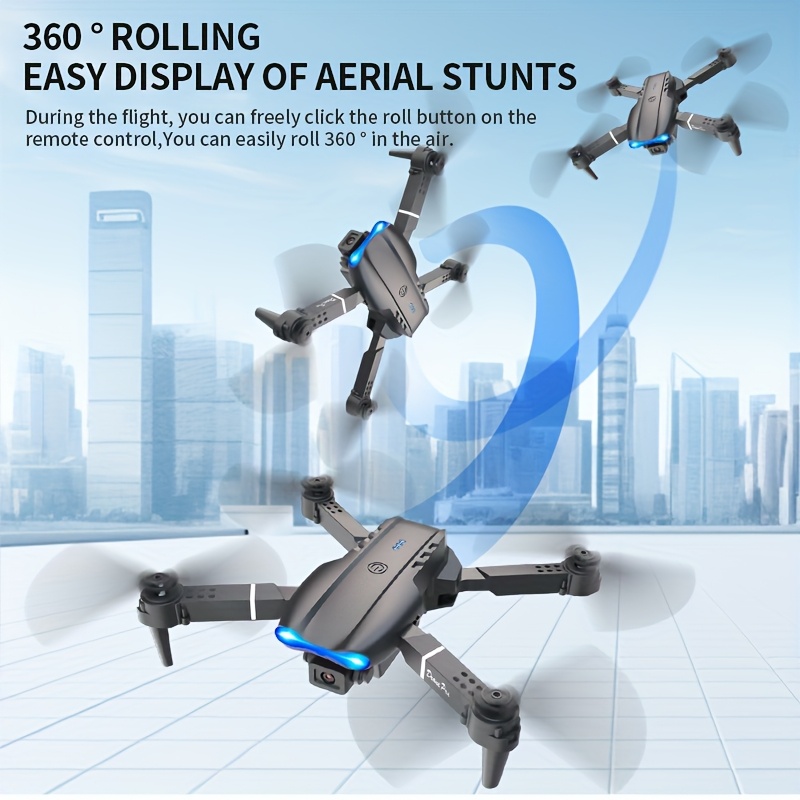 Drone dobrável E99 PRO MAX com - Diy Drone Electronics avaliação e preço