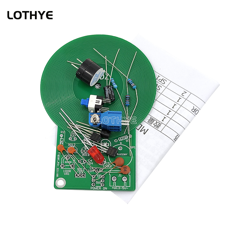 Kit detector de metais dc 3v-5 - Diy Electronics Parts avaliação e preço
