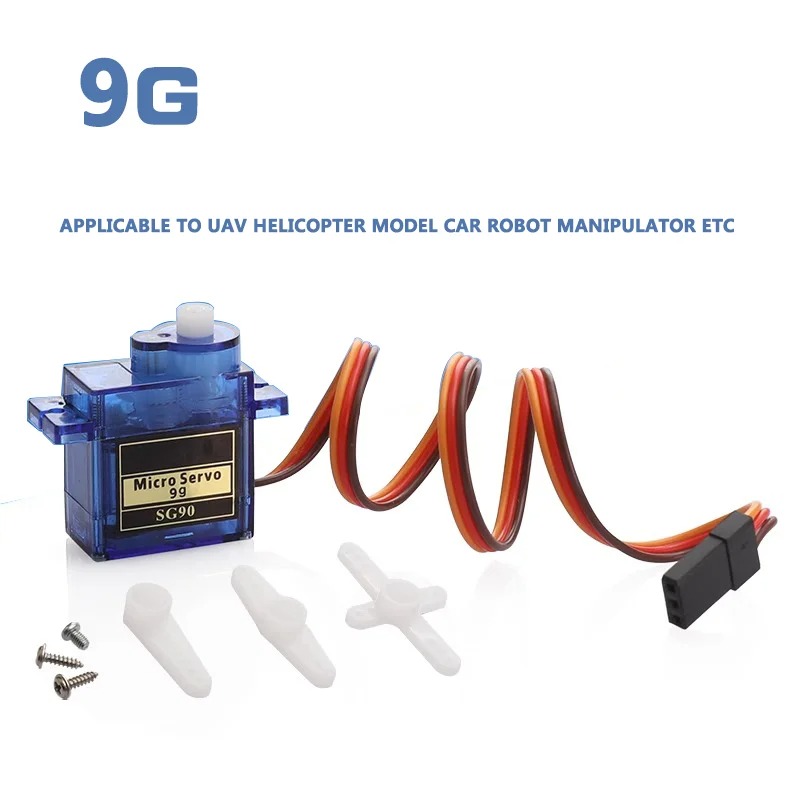 SG90 9G Micro Servo Motor com  - Servo Motor Sg90 avaliação e preço