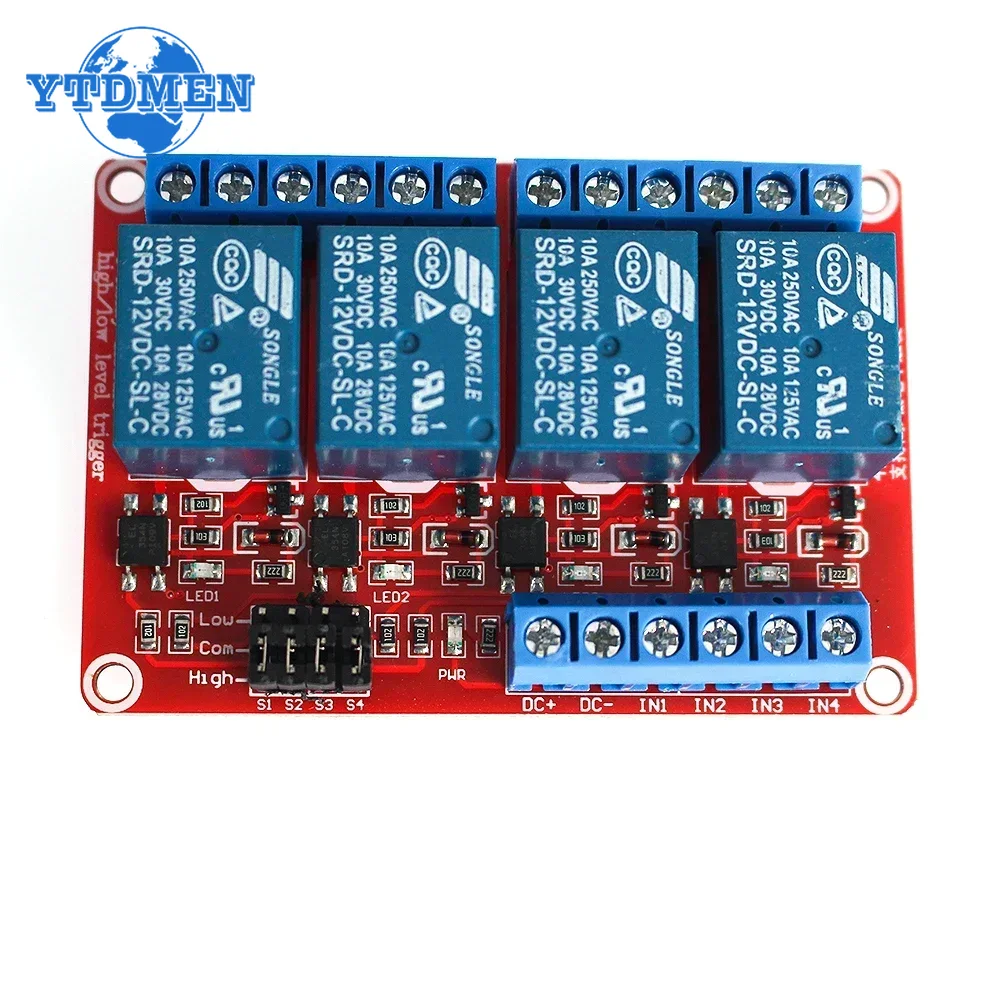 1 peça módulo de relé 5v 12v 2 - Relay Module 5V avaliação e preço